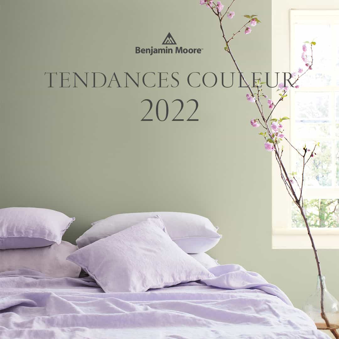 Palette de couleur 2022 Benjamin Moore